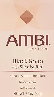 Ambi Skin Care Black Soap With Shea Butter 3.5Oz