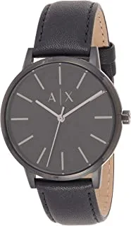 ساعة يد رجالية A | X Armani Exchange Armani Exchange من الفولاذ المقاوم للصدأ للرجال ، ساعة يد كوارتز أنالوج