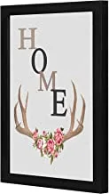 Lowha Home Wall Art Wooden Frame Black Color 23X33Cm By Lowha