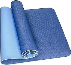 Skyland Fitness Yoga Mat ,Anti Slip Eco Friendly TPE Material with carrying strap-EM-9304(183x63cm)