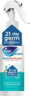 Fine Guard PureSurfaces ، حماية من الجراثيم لمدة 21 يومًا ، بخاخ مطهر غير سام - 150 مل
