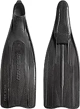 Cressi Adult Reactive Full Foot Pocket Scuba Diving Fins | Pro Star: made in Italy