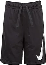 Nike Boy's Nsw Swoosh Ft Short, Blue(Black/White010), Small