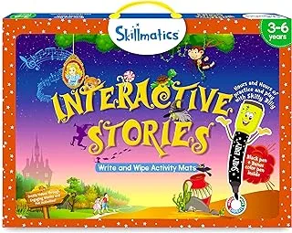 Skill Matics Educational Game: Interactive Stories, 3-6 Years, Multi-Colour, SKIL19ISB