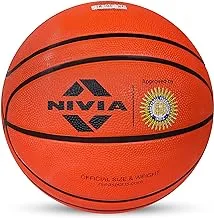 Nivia Regular-True Basketball, Size 7 (Orange)