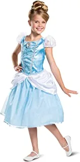Disguise Disguise Disney Princess Cinderella Classic Girls' Costume, Blue, M (7-8),66594K