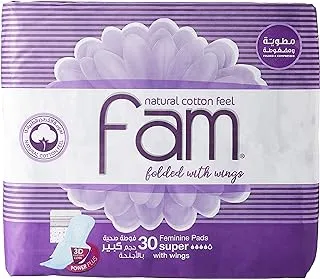 Fam Folded With Wings Super - 240 Pads