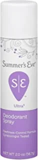 Summer's Eve Ultra Deodorant Spray, 2Oz