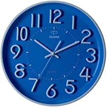 Dojana wall clock, blue, dw253