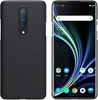 Nillkin OnePlus 8 Case, Super Frosted Shield Series Anti-Slip Hard Back Cover Case For OnePlus 8 (1+8) [Black Color] By Nillkin Accessories