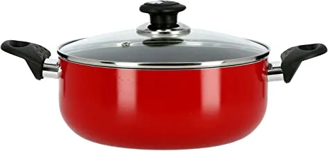 Royalford Non Stick Casserole With Glass Lid 32Cm, Rf6444