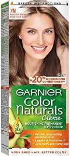 Garnier Color Natural Nudes Kit 7.132 Nude Dark Blonde Haircolor, 112 Ml