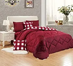Medium Filling Comforter Set, 4 Piece, Single Size