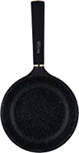 Al Saif Amercook Non Stick Aluminium Open Frying Pan Size: 20Cm, Black