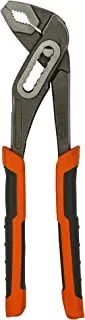 Black & Decker 250mm Bimaterial Steel Waterpump Pliers, Orange/Black - Bdht81589, 2 Years Warranty