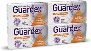 Guardex, Bar Soap, Awakening, 4 x 120g