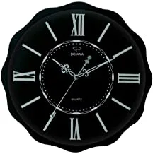 Dojana Wall Clock, Black, Dw259