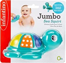 Infantino-Jumbo Sea Squirt-Turtle |Baby Bathing Toys|