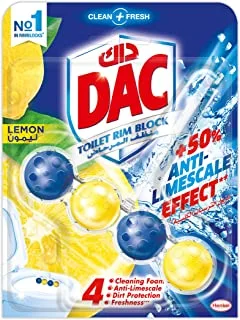 DAC Power Active Lemon Toilet Rim Block - 50 g