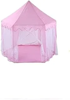 Pink hexagon play castle indoor kids play tent outdoor boys girls playhouse