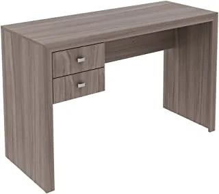 Tecnomobili Office Desk With 02 Drawers Brown,Me4123.0005