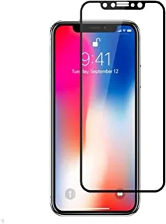 Iphone XS Max 5D Full Coverage Tempered Glass Screen Protector Twin Pack - Black