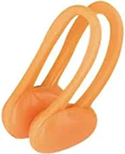 Hirmoz Swim Nose Clip Soft Nose Plugs Waterproof Nose Protector, Orange, 6-12Yrs