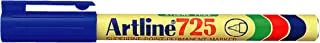 Artline ek-725 superfine permanent marker with black ink 12 pack, 0.4 mm writing width