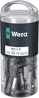 Wera 867/1 Torx Bits Diy 100 Tx 30 X 25 mm (5072451001)