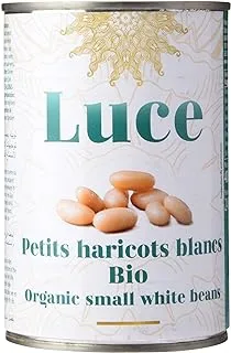 Luce Organic Small White Beans, 400G