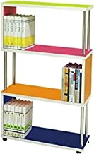 Flexi Rack Shelf for 3 layer Stylish For Book Organizing | H 76.5 cm x W 75 cm x D 30 cm - Made In Malaysia