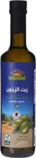 Natureland Palestinian Olive Oil, 500 Ml - Pack Of 1