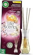 Air Wick Life Scents Reed Diffuser Summer Delights Multi-Layered Air Freshener, 30ml