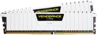 Corsair Vengeance Lpx 16Gb (2X8Gb) Ddr4 Dram 3200Mhz C16 Desktop Memory Kit – White (Cmk16Gx4M2B3200C16W), Black
