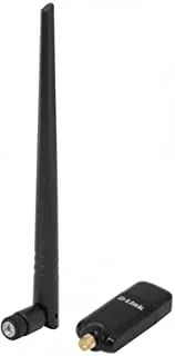 DWA-185 لاسلكي AC1200 ميجابت في الثانية ثنائي النطاق Wi-Fi ، محول هوائي عالي الكسب USB 3.0 5dBi ، DWA