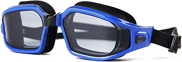 ديسكفري أدفينشرز نظارات سباحة بإطار كبير وقناع وحزام سيليكون للعين - DEA82436