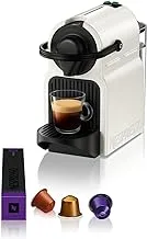 Nespresso Inissia Espresso Coffee Machine, White, C40-WH