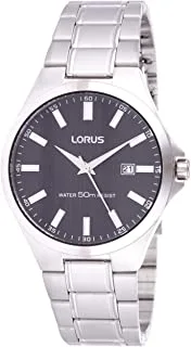 Lorus Classic Mens Analog Quartz Watch With Stainless Steel Bracelet Rh991Kx9