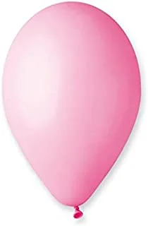 Gemar Standard Latex Balloon 100-Pieces, 12-inch Size, Pink