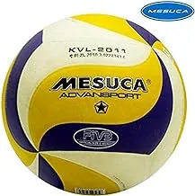 Mesuca Volleyball Lamination Size 5 - By Hirmoz, Durable Indoor & Outdoor Volleyball Training - Multi-Color, Mvo69