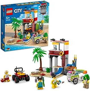 LEGO® City Beach Lifeguard Station 60328 Building Kit (211 Pieces)