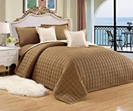 Compressed 6Piece Comforter Set Two-Sided Color, King Size