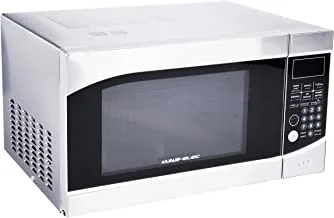 ALSAIF 25L 1400W Electric Microwave Oven Digital, Auto Weight Cooking & Defrost, Controls (Ar-Eng), 5 Power Levels, 99 Minutes Timer With Bell Ring, S/S AL2230 2 Years warranty