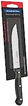 Tramontina Ultracorte 6 Inches Kitchen Knife with Stainless Steel Blade and Black Polypropylene Handle