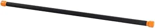 Hirmoz Weighted Aerobic Bar 7 KG By Ironmaster, for Fitness, Strength & Resistance Training, Easy Grip Rubber, Black, IR93023A -7 KG