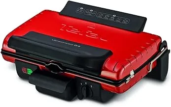 Tefal Ultracompact Grill, min 2 yrs warranty, Red - Gc302528