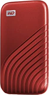 Wd 2TB My Passport SSD - Portable SSD, Up To 1050Mb/S Read And 1000Mb/S Write Speeds, USb 3.2 Gen 2 - Red