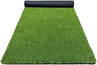 ECVV Artificial Grass Carpet Green For Home Outdoor Front/Backyards Garden Decoration Artificial Grass 200cm x 100cm, Green30mm