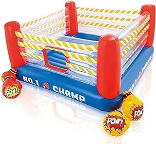 INTEX JumpoLene Boxing Ring Bouncer Kids Inflatable Toy