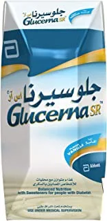 Glucerna SR Vanilla Flavor (For Diabetics) Milk, 200 ml